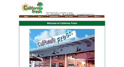 Desktop Screenshot of californiafreshla.com