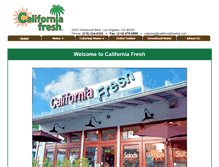 Tablet Screenshot of californiafreshla.com